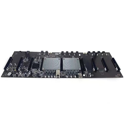 Motherboard X79 9 GPU für Rtx3060 weihte Schlitz der Grafikkarte-vollen Geschwindigkeits-48mh/S 65mm ein